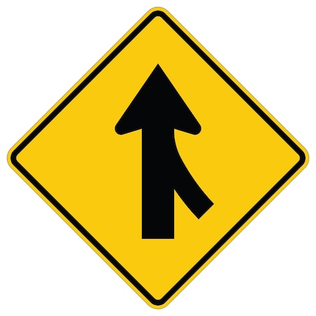 Sign Solutions Usa 18 in Height, 18 in Width, Aluminum, Diamond DUS08HOR1818W4-1R